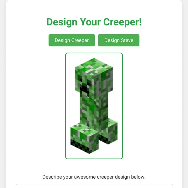 Design Your Creeper