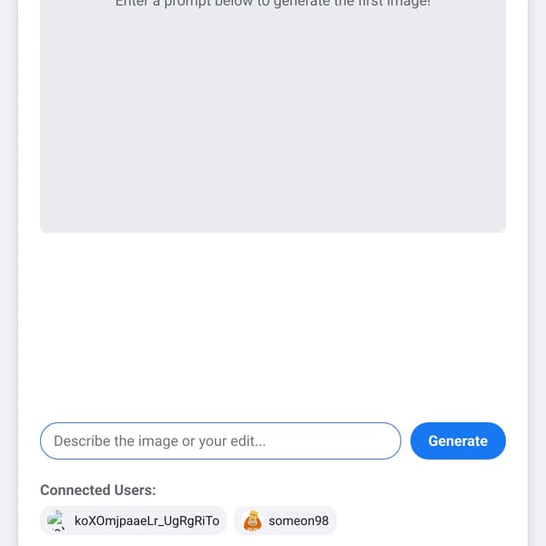 image generator but multiplayer