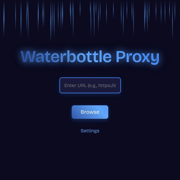 Waterbottle Proxy