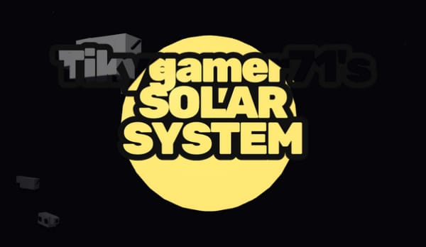Tikygamer71's solar system
