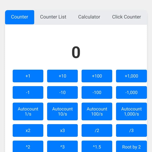 Multicounter app