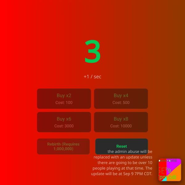 Grow A Number