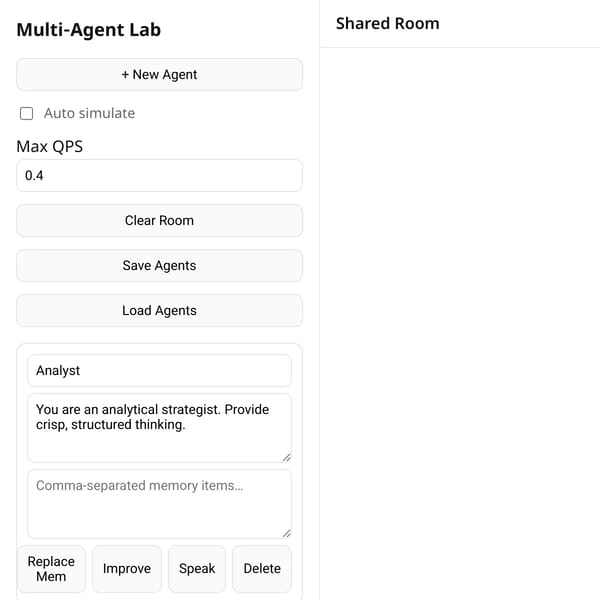 Multi‑Agent Lab