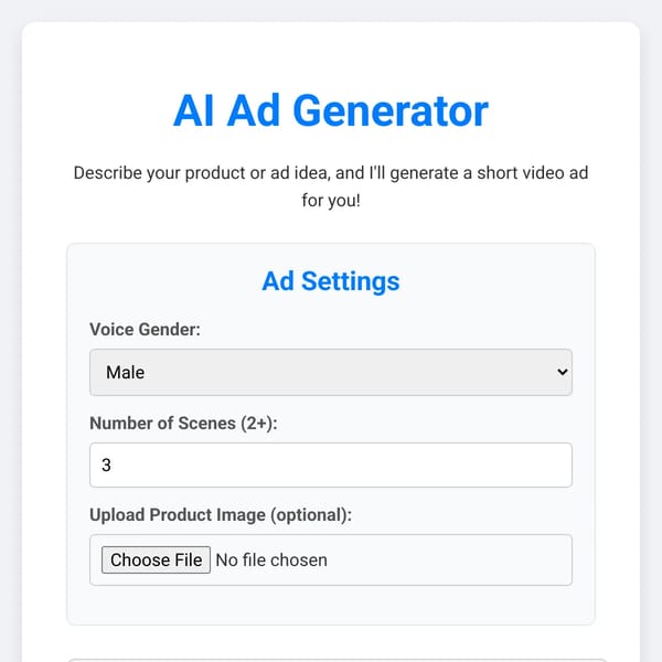 AI Ad Generator