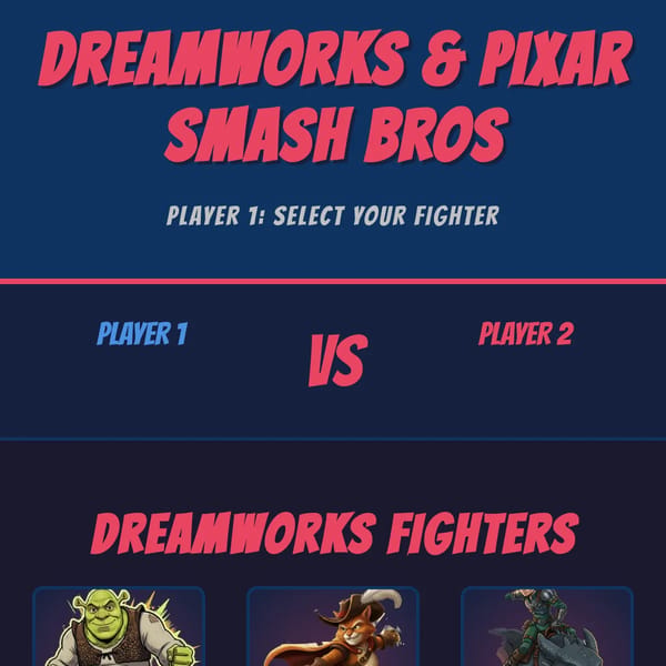 Dreamworks Smash Bros