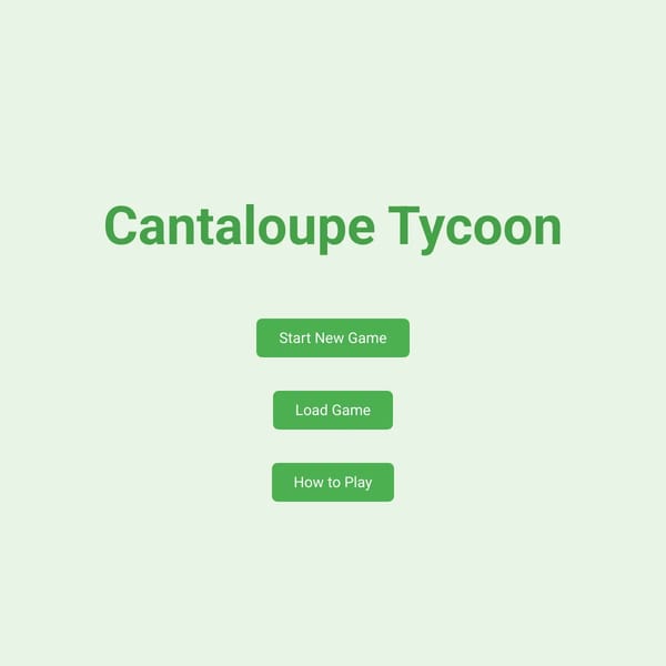 Cantaloupe Tycoon