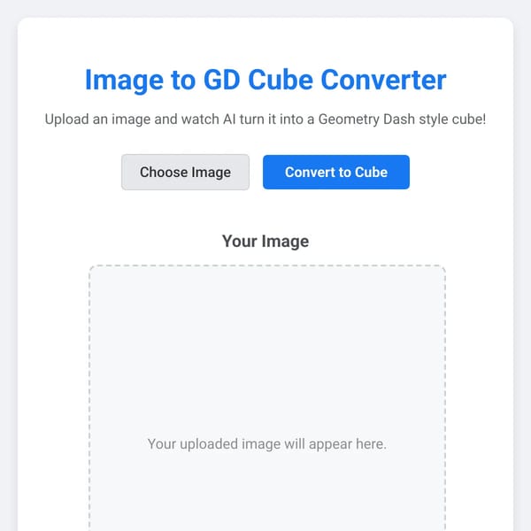 Image to GD Cube