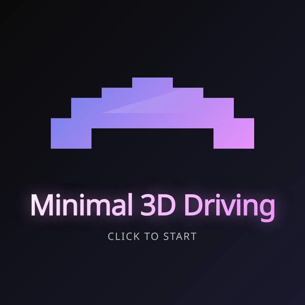 Minimal 3D Driving