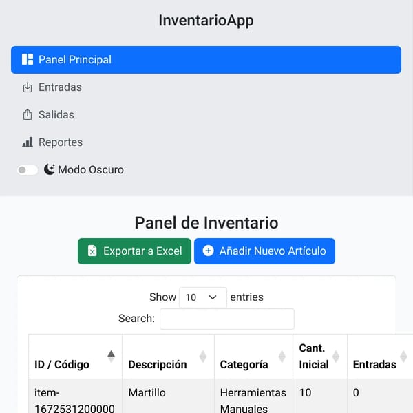 Inventory Control System