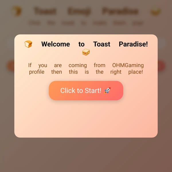 Toast Emoji Paradise