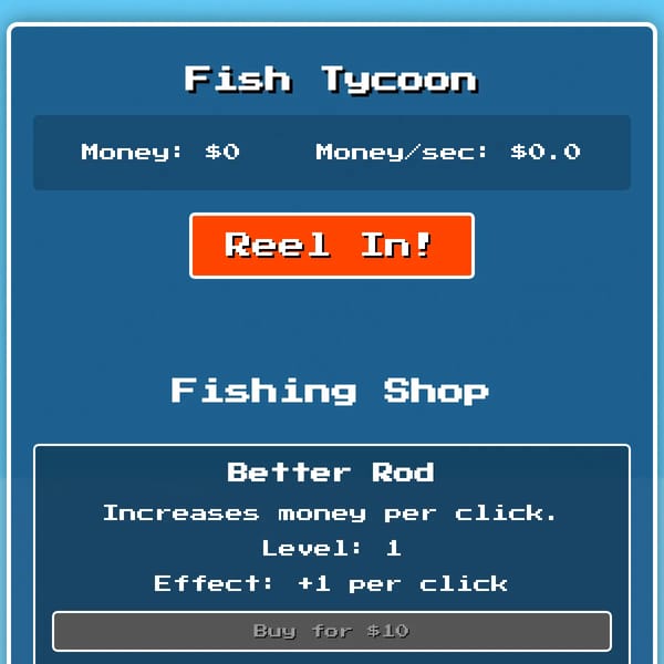 Fish Tycoon HackRun