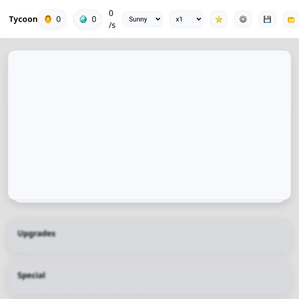 tycoon but its a prompt