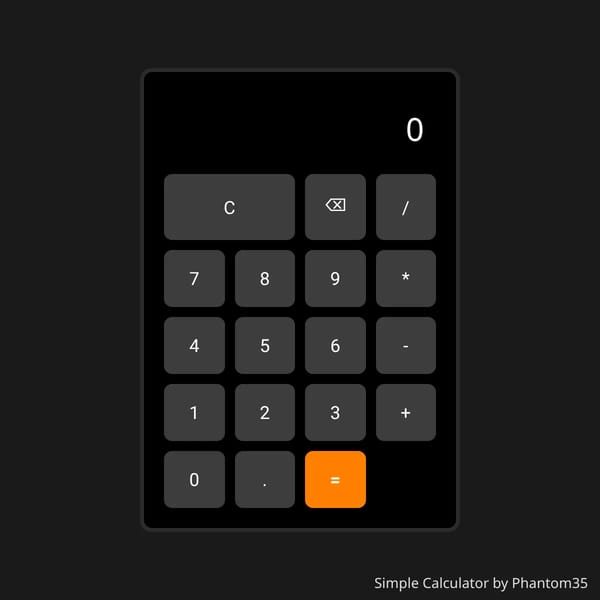 Simple Calculator