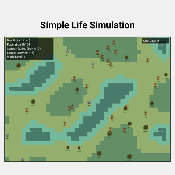 Simple Life Simulation