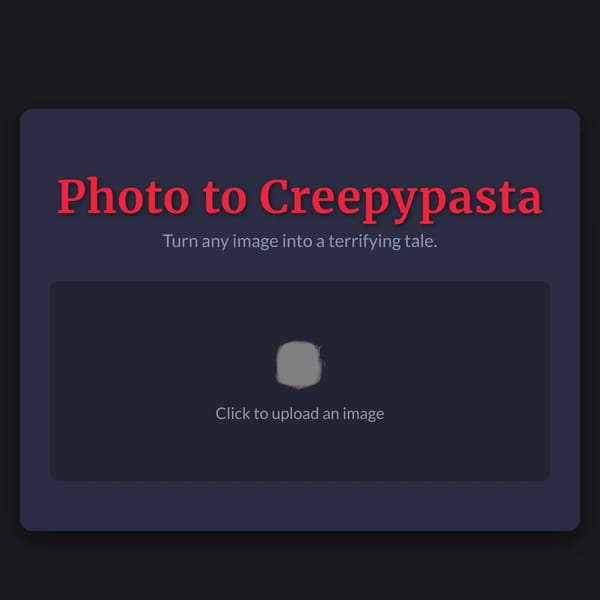 Photo to Creepypasta
