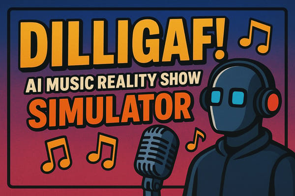 DILLIGAF! AI Reality Show Simulator