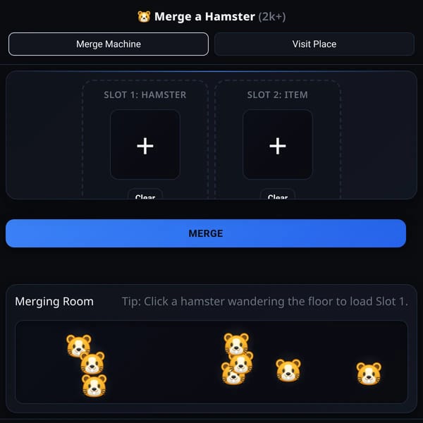 🐹Merge a Hamster (2k+)