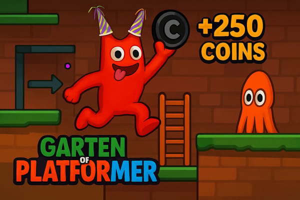 Garten of Platformer (Rare Black Coin Update!)