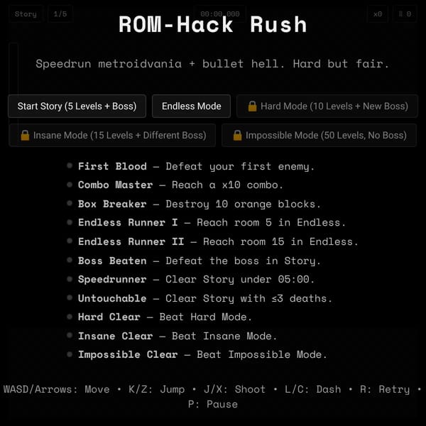 ROM-Hack Rush