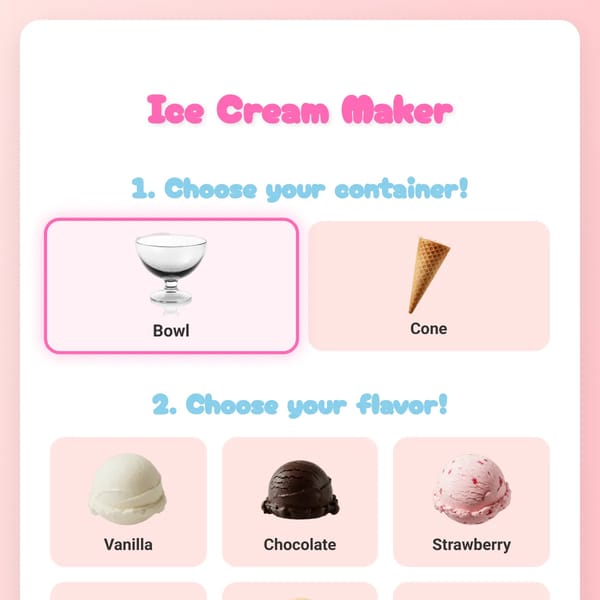 Ice Cream Maker