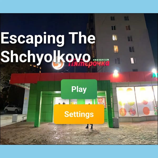 Escaping The Shchyolkovo (Henry Stickmin Fangame) (English/Русский)