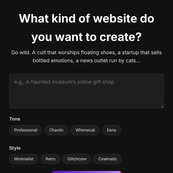 AI Website Generator