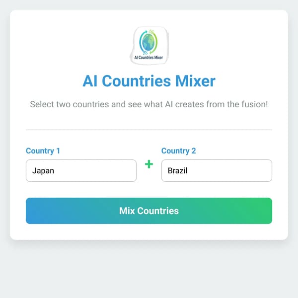 AI Countries Mixer