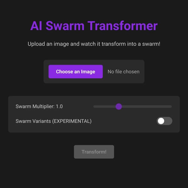 AI Swarm Transformer