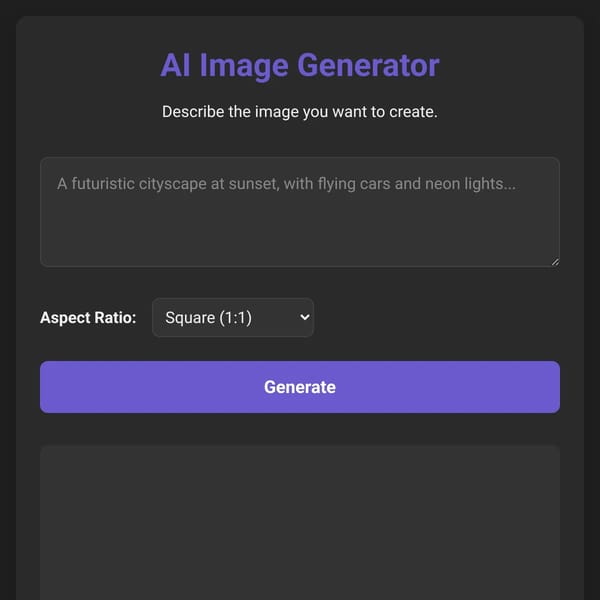 AI Image Generator