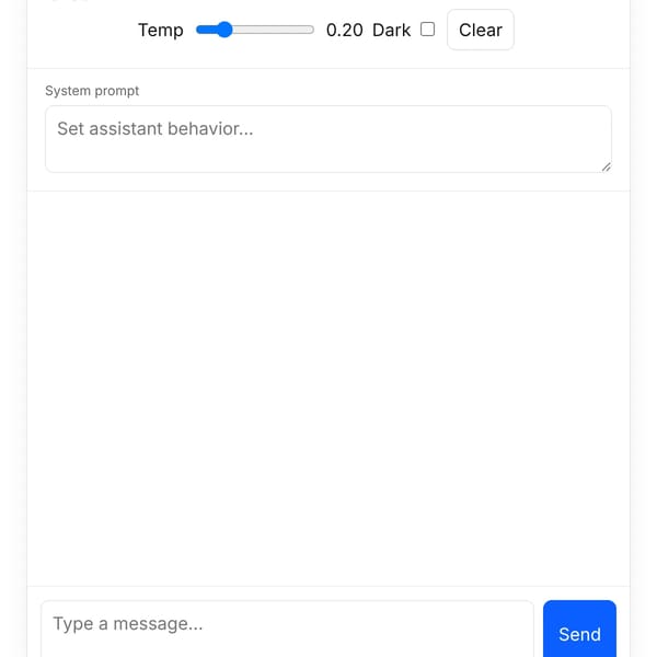 Groq AI Chat