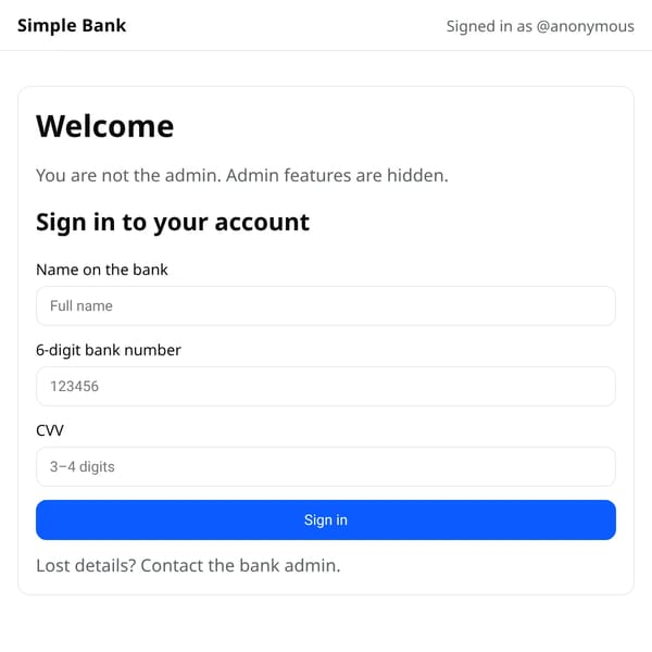 Simple Bank