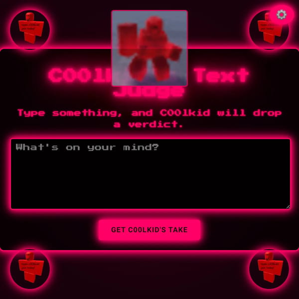 C00lkidd judges anything!