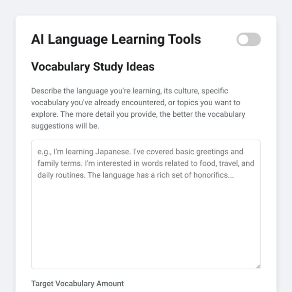 AI Language Learning Tools