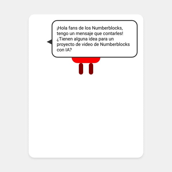 Numberblocks AI Project Message