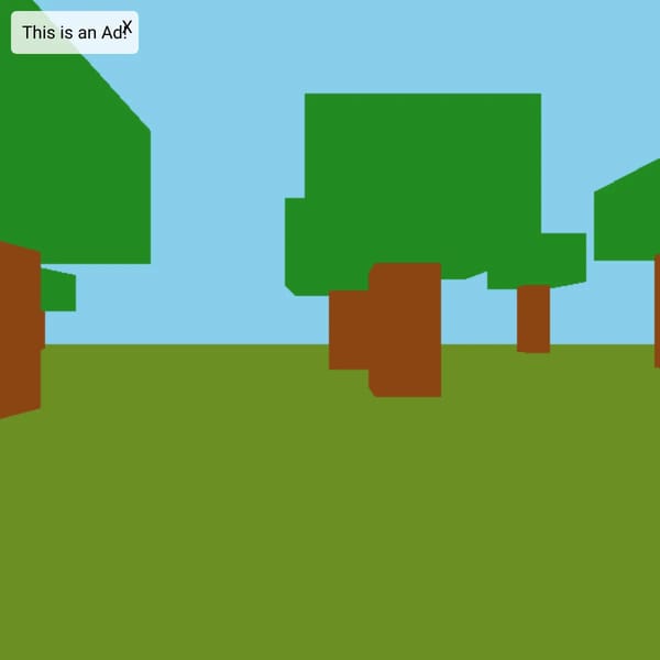 Minecraft 3D with Ads