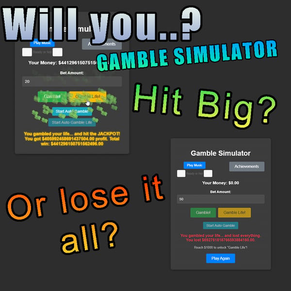 Gamble Simulator