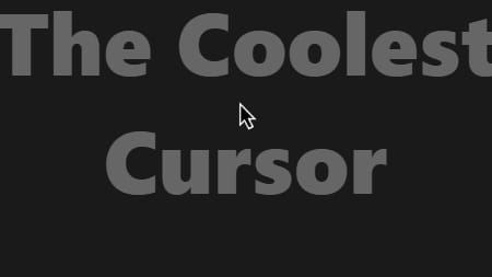 Inertia Cursor