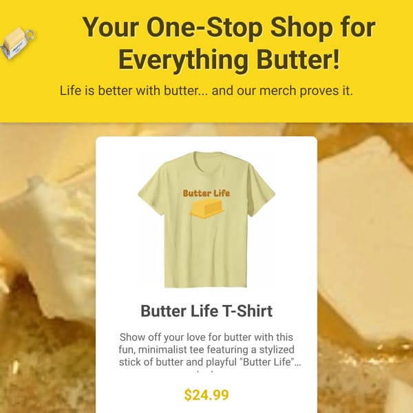 Butter Merch Shop