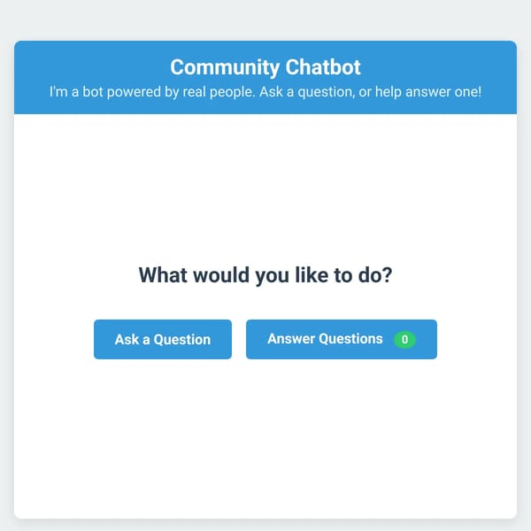 Community Chatbot