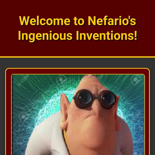 Nefario's Lab