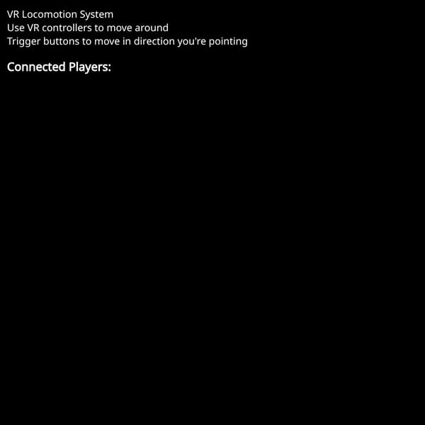 VR Locomotion System