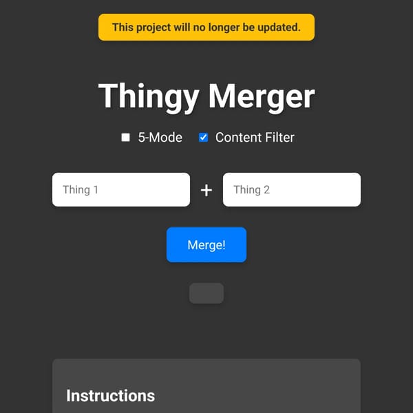 Thingy Merger