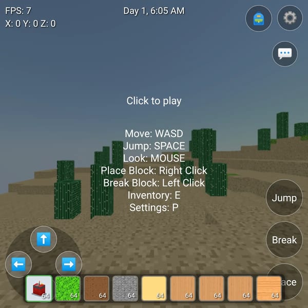 3D Minecraft voxel world (get this on the hot page)