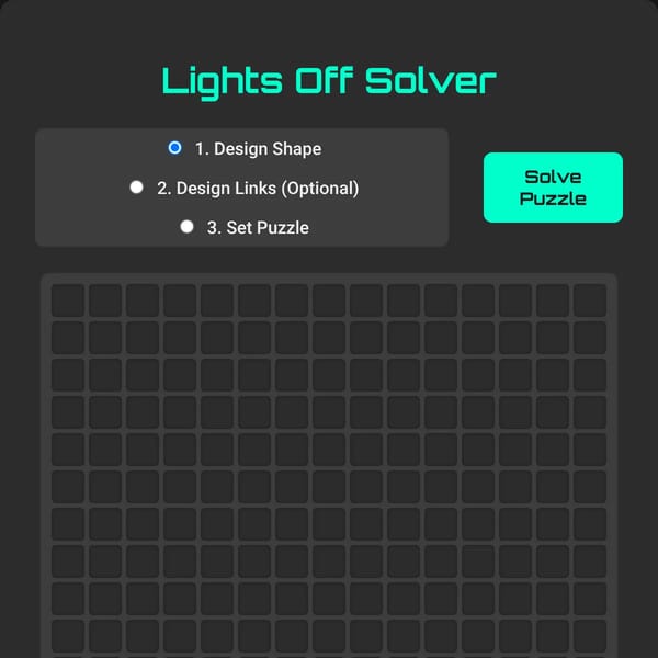 Lights Off Solver
