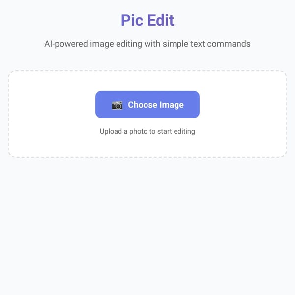 Pic Edit - AI Image Editor