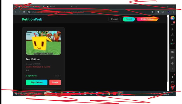 PetitionWeb - Create and Sign Petitions