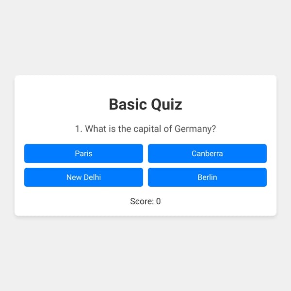 Basic Quiz