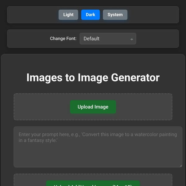 Image to Image Generator