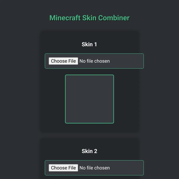 Minecraft Skin Combiner