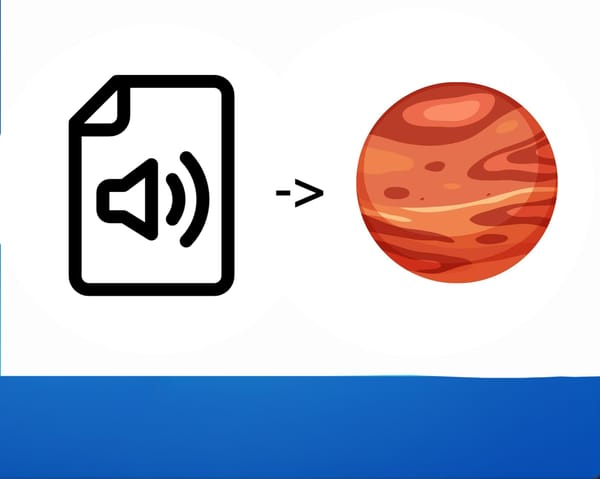 Audio to Mars